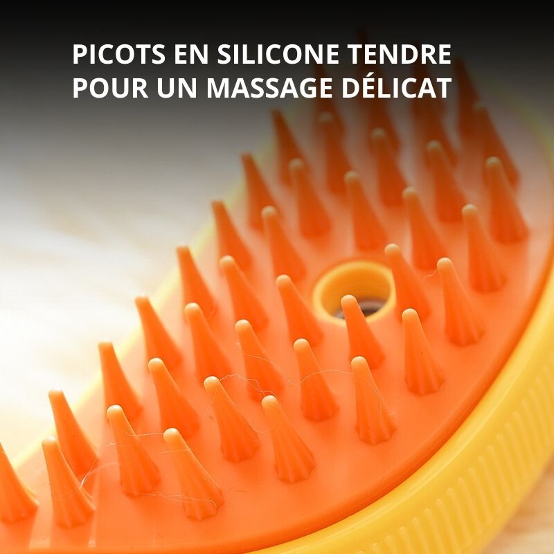 Brosse Anti-poils Massante | VapBrush™ (1+1 Offert)