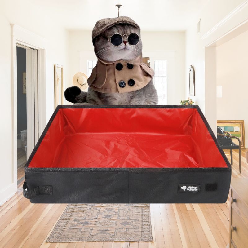 Bac à litière pliable | CleanVoyage™