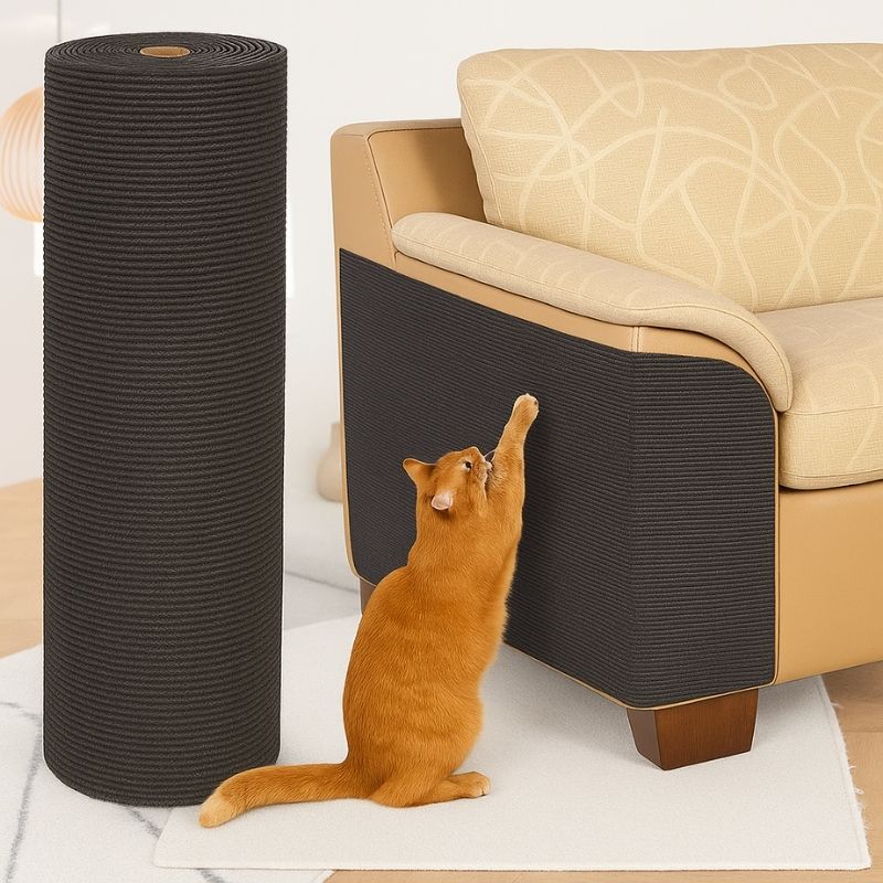 Tapis adhésif anti-griffes découpable pour meubles | ProtectGriff™