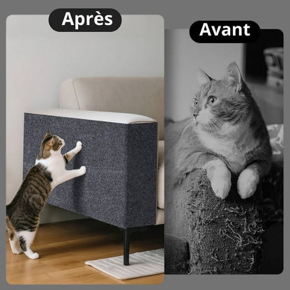 Tapis adhésif anti-griffes découpable pour meubles | ProtectGriff™