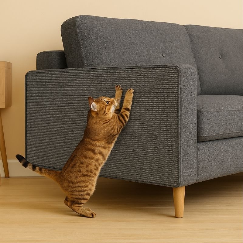 Tapis adhésif anti-griffes découpable pour meubles | ProtectGriff™