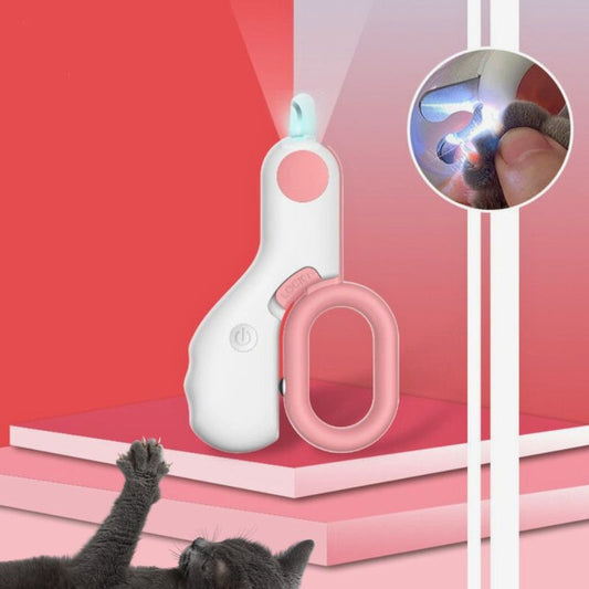 Coupe-griffe-chat-rose
