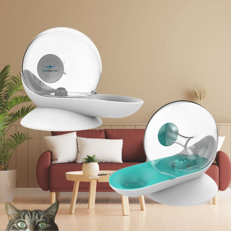 Distributeur-a-eau-pour-chat-rose