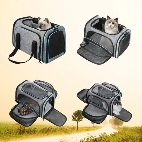 Sac de transport extensible pour chat | MiaouCamp™