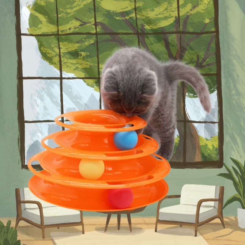Tour de jeu pour chat | TowerBall™