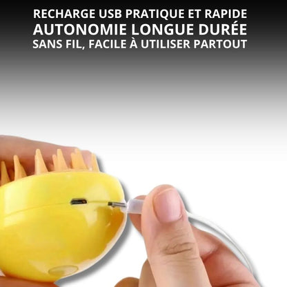 Brosse Anti-poils Massante | VapBrush™ (1+1 Offert)