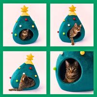 Niche de noël pour chat | Chapin™