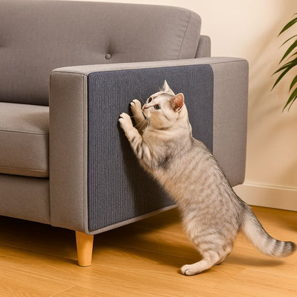 Tapis anti-griffes adhésif pour canapé, protection meubles SofaShield™