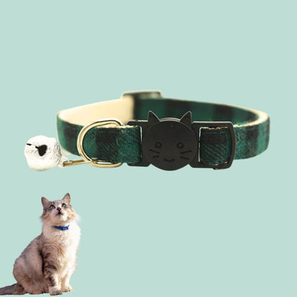     Collier-pour-chat-vert